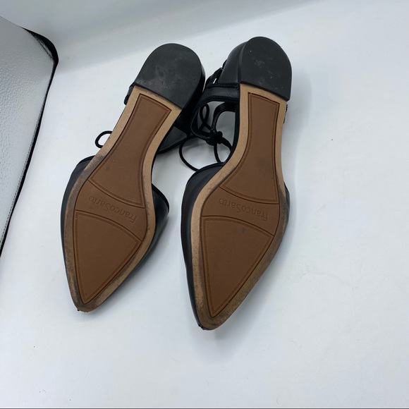 Franco Sarto Cut Out Sandal Flats - Picture 4 of 5